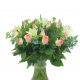 Rosh Hashsana flower arrangement lilies